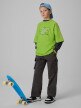 mini: Chłopięcy t-shirt z nadrukiem 4F 4FJRSS26TTSHM3857 - zielony (2)