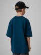 mini: Chłopięcy t-shirt z nadrukiem 4F 4FJRSS26TTSHM3860 - granatowy (4)