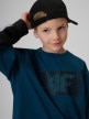 mini: Chłopięcy t-shirt z nadrukiem 4F 4FJRSS26TTSHM3860 - granatowy (3)