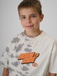 mini: Chłopięcy t-shirt z nadrukiem 4F 4FJRSS26TTSHM4168 - szary (3)