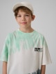 mini: Chłopięcy t-shirt z nadrukiem 4F 4FJRSS26TTSHM4172 - multikolor (3)