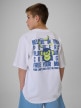 mini: Chłopięcy t-shirt z nadrukiem 4F 4FJRSS26TTSHM4276 - biały (1)
