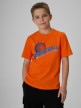 Obrazek dla: 4F JUNIOR Chłopięcy tshirt z nadrukiem 4F 4FJRSS26TTSHM4278  pomarańczowy Pomarańczowy