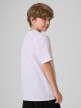 mini: Chłopięcy t-shirt z nadrukiem 4F 4FJRSS26TTSHM4280 - biały (4)