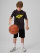 mini: Chłopięcy t-shirt z nadrukiem 4F 4FJRSS26TTSHM4280 - szary (2)