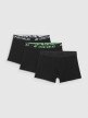 mini: Chłopięce bokserki (3-pack) 4F 4FJRSS26UBXSM095 - czarne (1)