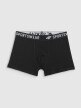 mini: Chłopięce bokserki (3-pack) 4F 4FJRSS26UBXSM095 - czarne (3)