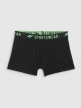 mini: Chłopięce bokserki (3-pack) 4F 4FJRSS26UBXSM095 - czarne (2)