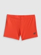  4F JUNIOR Chłopięce kąpielówki 4F 4FJRSS26USWTM077  czerwone Czerwony