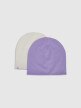Dziecięca czapka beanie dwustronna 4F 4FJWAW25ACAPU603 - fioletowa