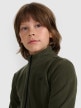 mini: Chłopięcy polar ze stójką 4F 4FJWAW25TFLEM413 - khaki (4)