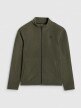 mini: Chłopięcy polar ze stójką 4F 4FJWAW25TFLEM413 - khaki (7)