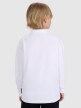 mini: Chłopięcy longsleeve polo 4F 4FJWAW25TLONM483 - biały  (5)