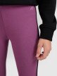 mini: Dziewczęce legginsy dzianinowe 4F 4FJWAW25TTIGF243 - fioletowe (4)
