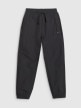 mini: Chłopięce spodnie joggery casual 4F 4FJWAW25TTROM1259 - czarne (2)