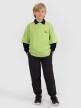 mini: Chłopięce spodnie joggery casual 4F 4FJWAW25TTROM1259 - czarne (1)
