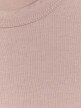 Dziewczęcy crop top 4F 4FJWAW25TTSHF2393 - beżowy