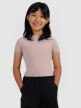 Dziewczęcy crop top 4F 4FJWAW25TTSHF2393 - beżowy