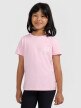 4F JUNIOR Dziewczęcy tshirt z nadrukiem 4F 4FJWAW25TTSHF2396  różowy Różowy