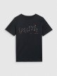 mini: Chłopięcy t-shirt z nadrukiem 4F 4FJWAW25TTSHM2414 - czarny (6)