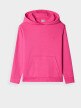 Dziewczęca bluza dresowa nierozpinana z kapturem 4F 4FJWMM00TSWSF1316 - różowa