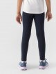 Dziewczęce legginsy dzianinowe 4F 4FJWMM00TTIGF178 - granatowe