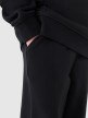 mini: Chłopięce spodnie dresowe joggery 4F 4FJWMM00TTROM1188 - czarne (4)