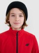 4F JUNIOR Chłopięcy polar rozpinany bez kaptura 4F 4FJWSS25TFLEM387  czerwony Czerwony