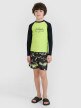 Chłopięcy longsleeve do pływania 4F 4FJWSS25TFLOM509 - zielony