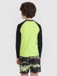 Chłopięcy longsleeve do pływania 4F 4FJWSS25TFLOM509 - zielony
