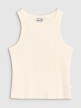 mini: Dziewczęcy top basic 4F 4FJWSS25TSLEF111 - biały (5)