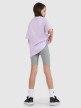 Dziewczęce legginsy kolarki 4F 4FJWSS25TSTIF010 - szare