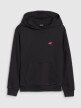 mini: Dziewczęca bluza dresowa nierozpinana z kapturem 4F 4FJWSS25TSWSF1707 - czarna (7)