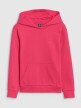 mini: Dziewczęca bluza dresowa nierozpinana z kapturem 4F 4FJWSS25TSWSF1707 - różowa (5)