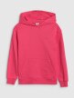 Dziewczęca bluza dresowa nierozpinana bez kaptura 4F 4FJWSS25TSWSF1854 - różowa