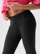Dziewczęce legginsy basic 4F 4FJWSS25TTIGF198 - czarne