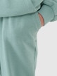 mini: Spodnie dresowe joggery dziewczęce - turkusowe (5)