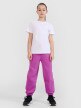 Dziewczęcy t-shirt basic 4F 4FJWSS25TTSHF2177 - biały