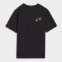 Chłopięcy t-shirt z nadrukiem 4F 4FJWSS25TTSHM1914 - czarny