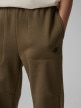 mini: Chłopięce spodnie dresowe joggery 4F 4FJWSS26TTROM1437 - khaki (4)