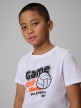 mini: Chłopięcy t-shirt z nadrukiem 4F 4FJWSS26TTSHM3011 - biały (3)