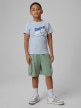 mini: Chłopięcy t-shirt z nadrukiem 4F 4FJWSS26TTSHM3011 - niebieski (5)