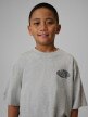 mini: Chłopięcy t-shirt z nadrukiem 4F 4FJWSS26TTSHM3014 - szary (3)