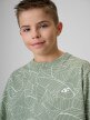 mini: Chłopięcy t-shirt z nadrukiem 4F 4FJWSS26TTSHM3285- miętowy (3)