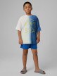 mini: Chłopięcy t-shirt z nadrukiem 4F 4FJWSS26TTSHM3286 - niebieski (2)