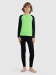 mini: Chłopięca bielizna termiczna (góra) 4F 4FJRAW25UBRUM122 - zielona (4)