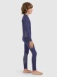 mini: Chłopięca bielizna termoaktywna komplet 4F 4FJRAW25USEAM265 - granatowa (2)