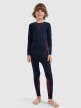 mini: Chłopięca bielizna termoaktywna komplet 4F 4FJRAW25USEAM265 - granatowa (1)