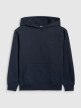 mini: Chłopięca bluza dresowa nierozpinana z kapturem 4F 4FJRMM00TSWSM2482 - granatowa (7)