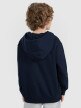 mini: Chłopięca bluza dresowa nierozpinana z kapturem 4F 4FJRMM00TSWSM2482 - granatowa (6)